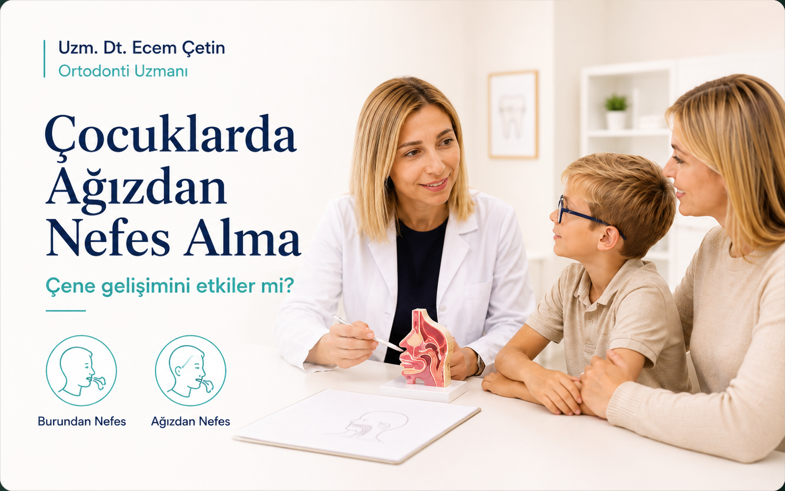 Çocuklarda Ağızdan Nefes Alma